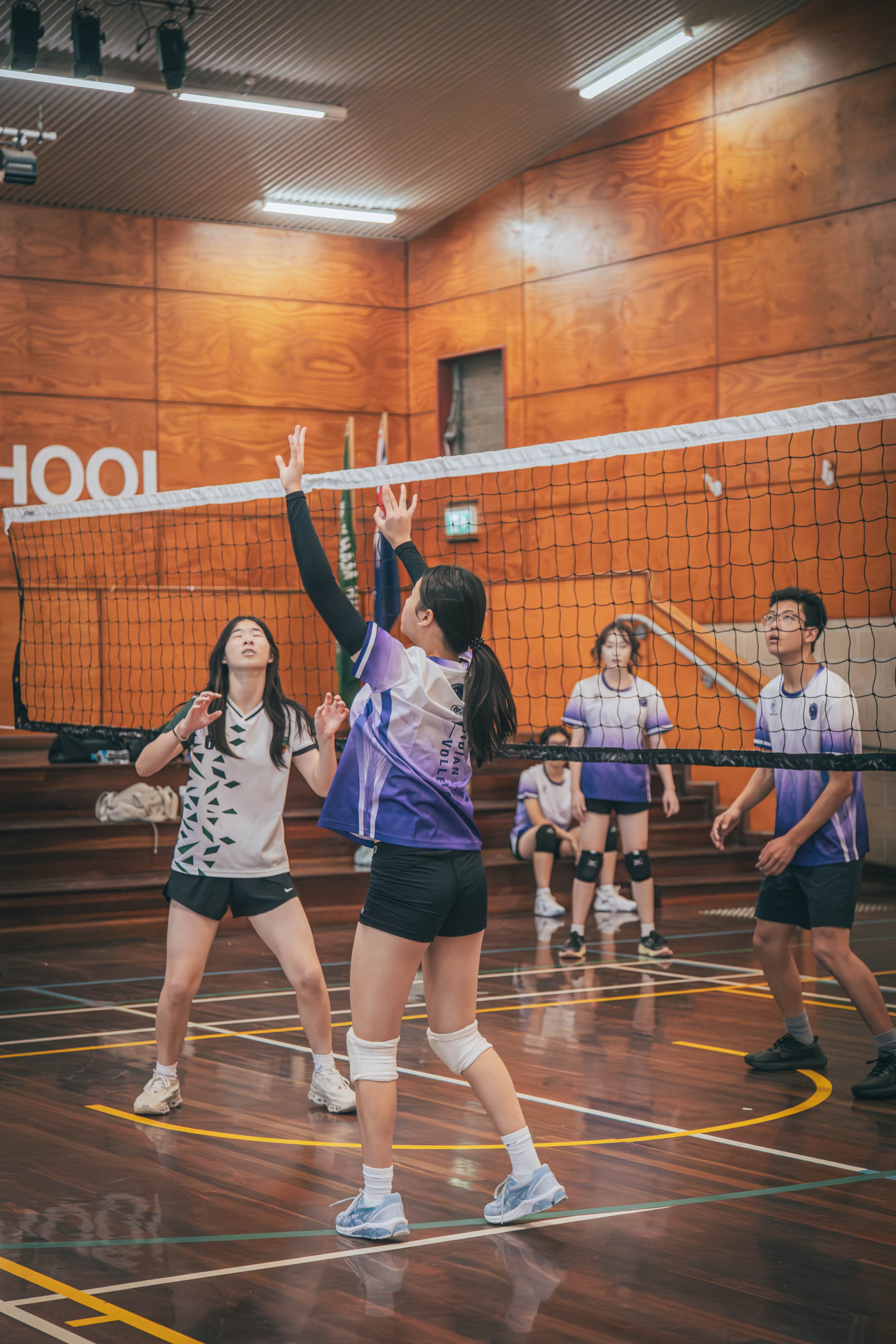 Junior volleyball training at Obsidian Volleyball Academy